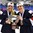 PLYMOUTH, MICHIGAN - APRIL 7: USA's Amanda Kessel #28 and Hannah Brandt #20 celebrate with the championship trophy after a 3-2 OT win over Canada in the gold medal game at the 2017 IIHF Ice Hockey Women's World Championship. (Photo by Matt Zambonin/HHOF-IIHF Images)

